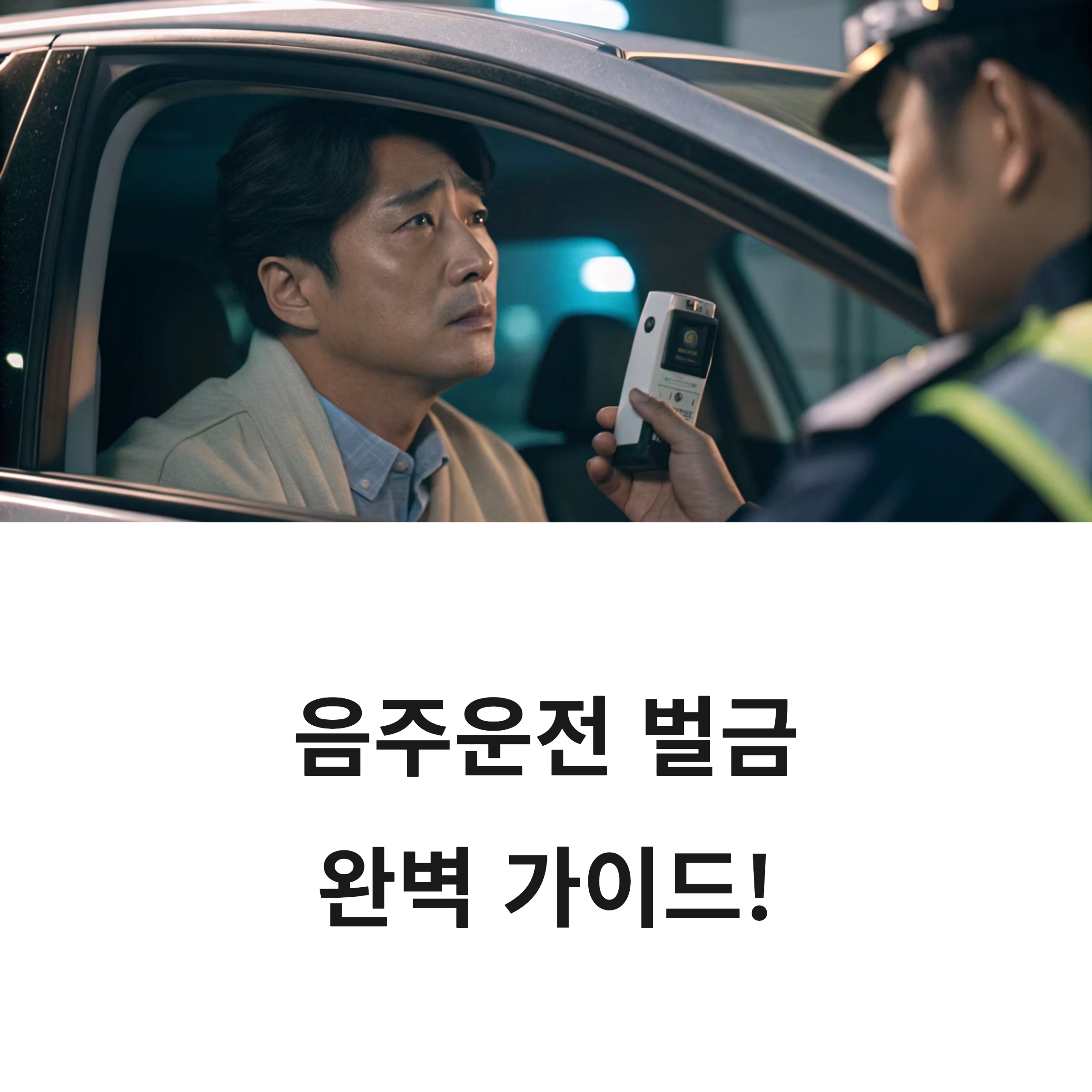 음주운전 벌금