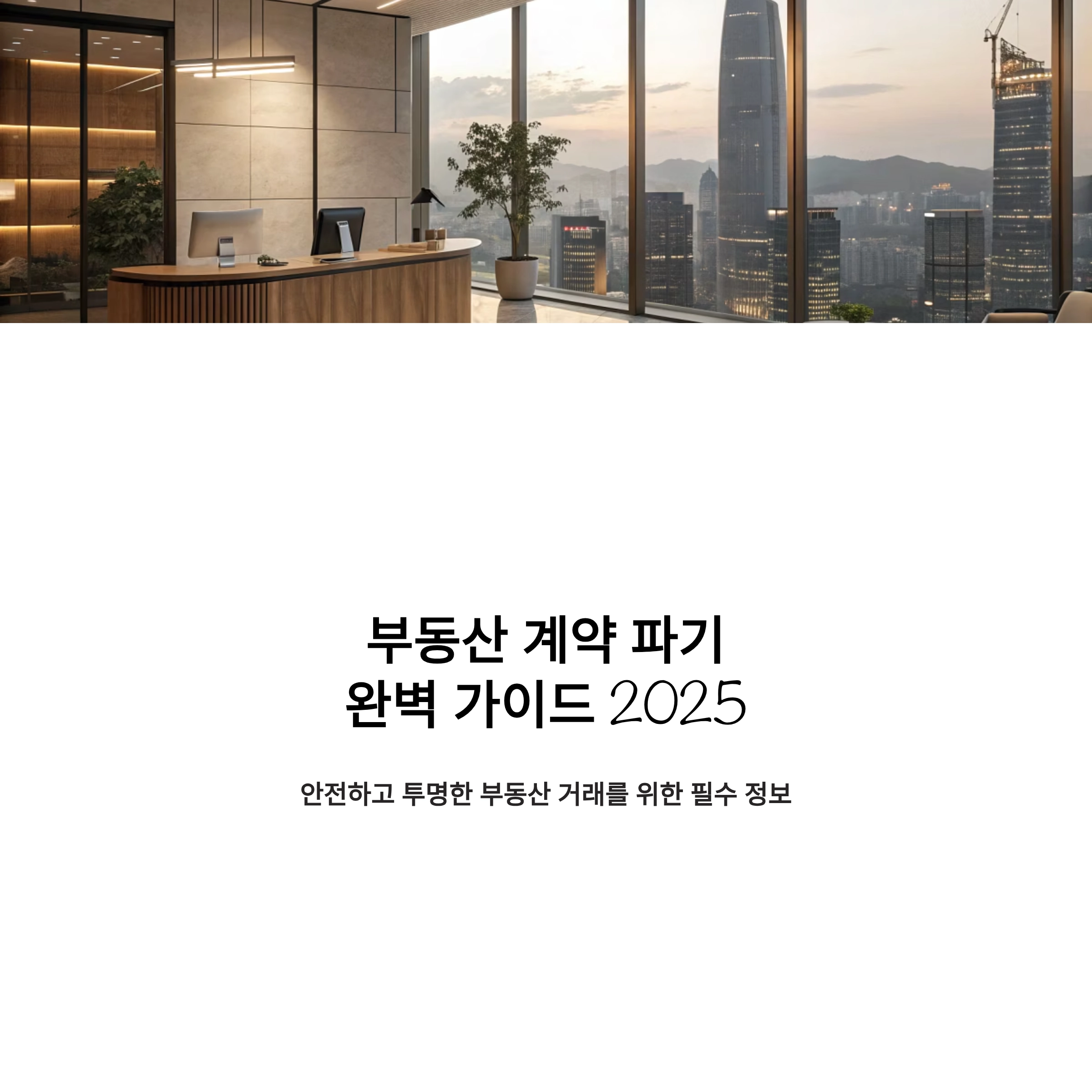 부동산계약파기