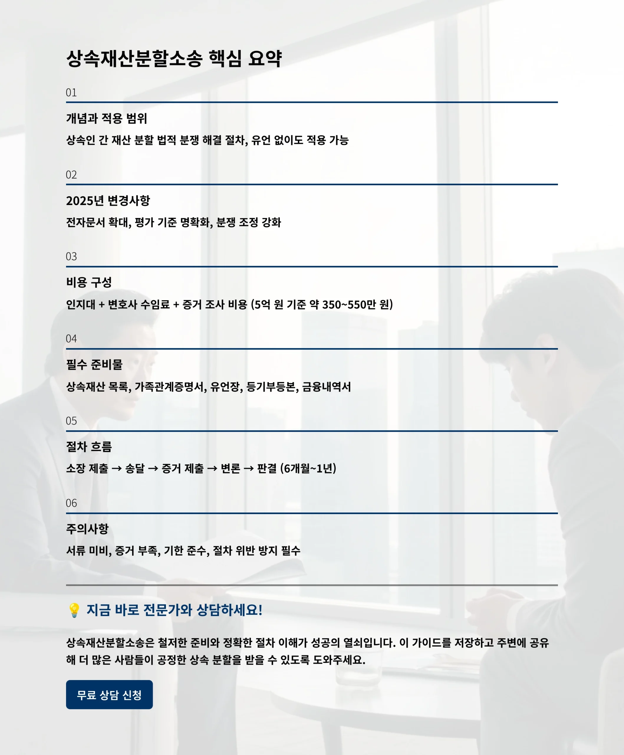 상속재산분할소송