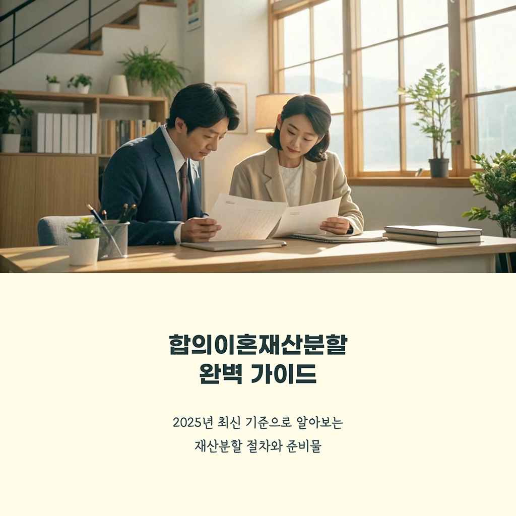 합의이혼재산분할