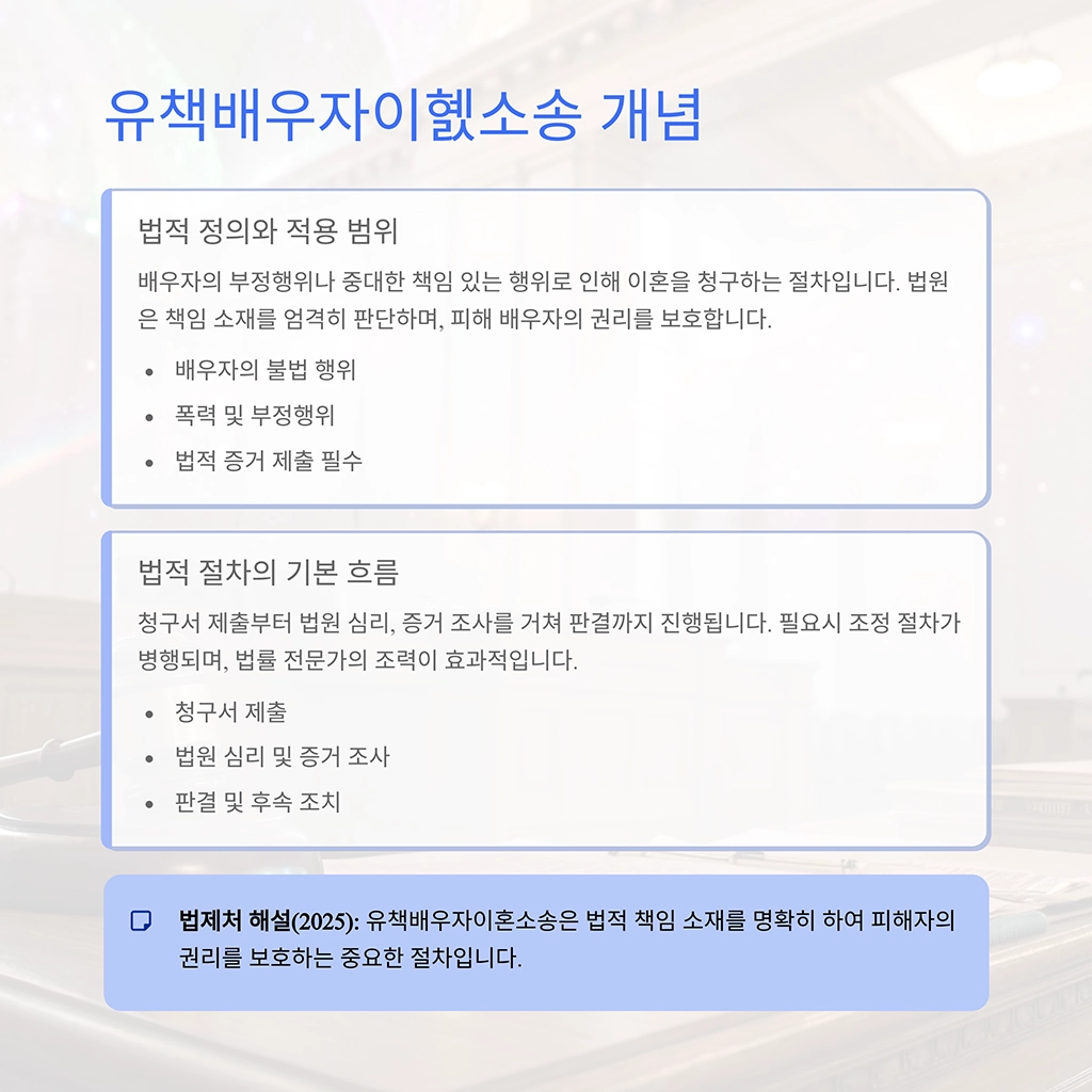 유책배우자이혼소송